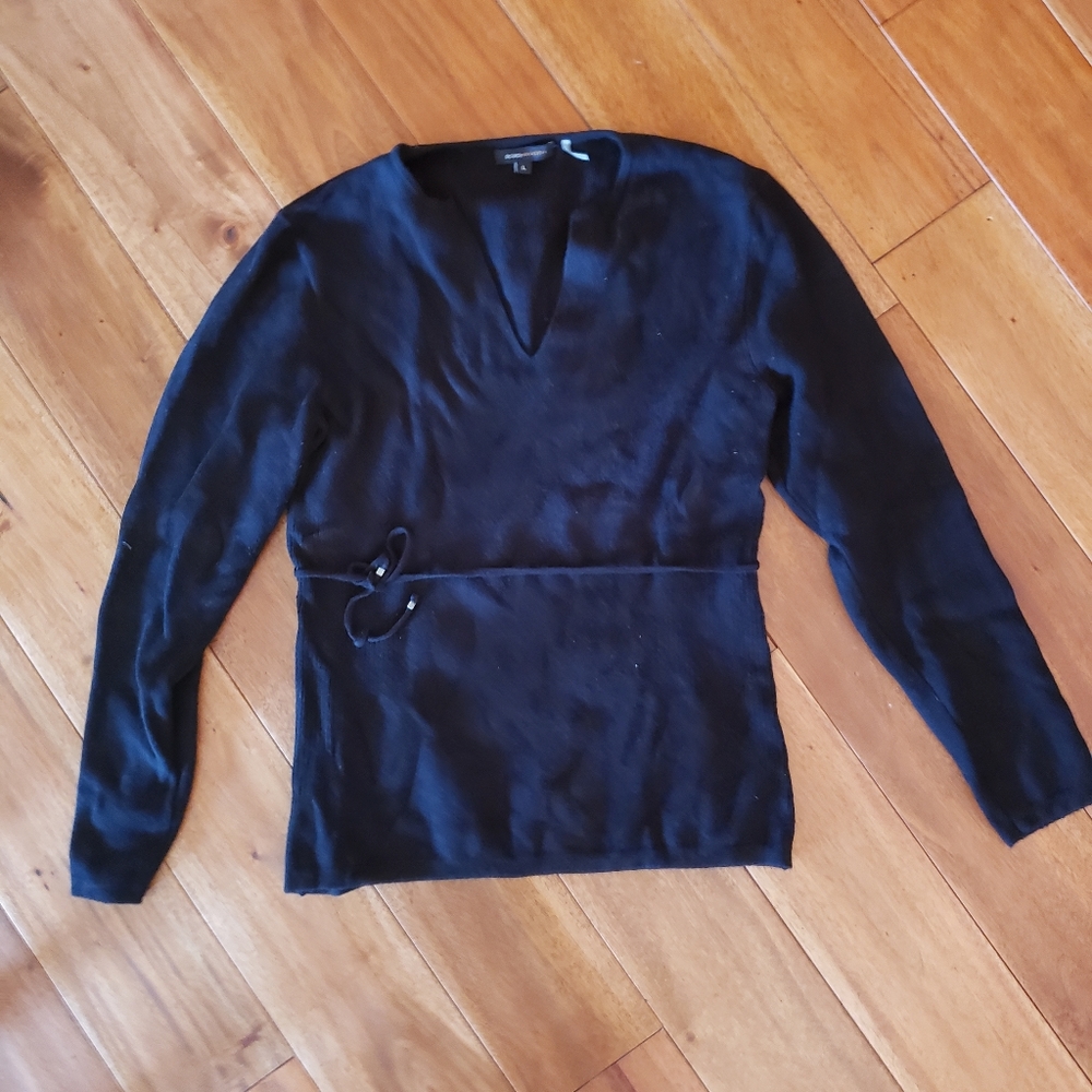 Ribbed BCBG Sweater
